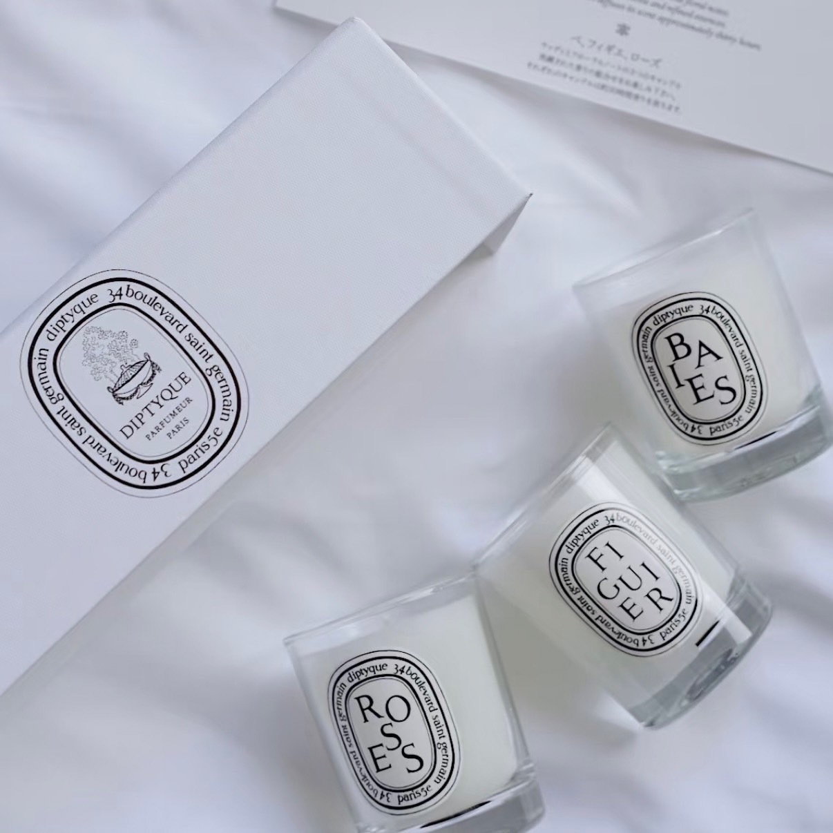 DIPTYQUE 香氛蠟燭 3件套 70g*3