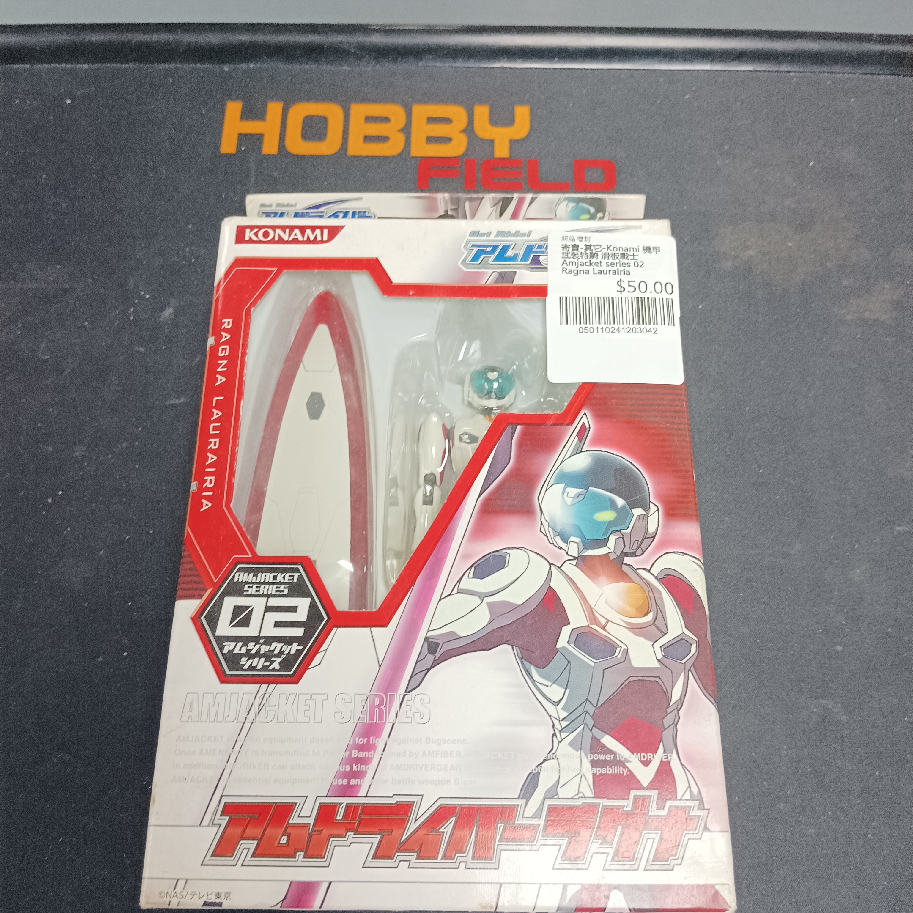 寄賣-其它-Konami 機甲 武裝特騎 滑板戰士 Amjacket series 02 Ragna Laurairia