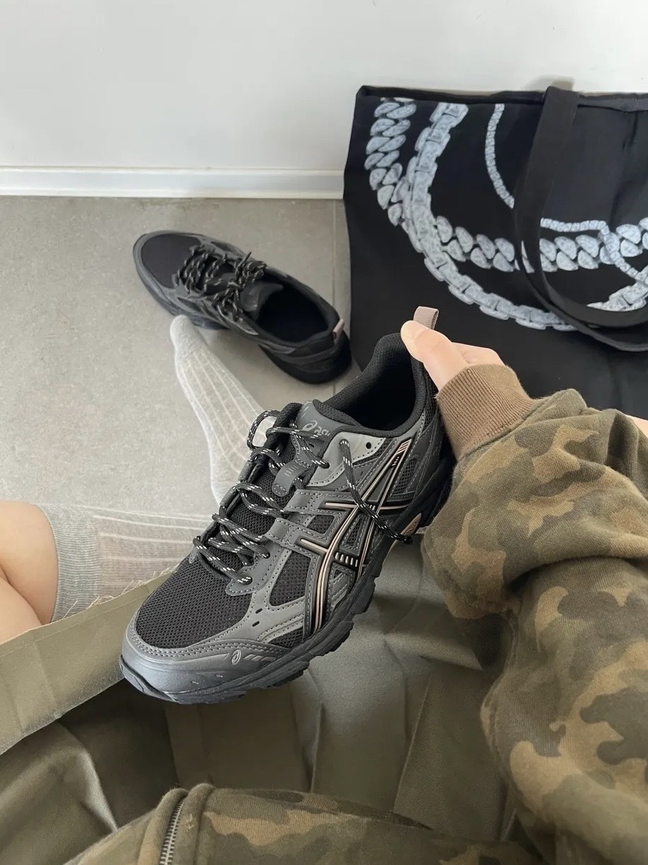 ASICS NUNOBIKI 黑棕 黑色 焦糖色 卡其 復古 男女鞋 1203A536-001 / 調貨