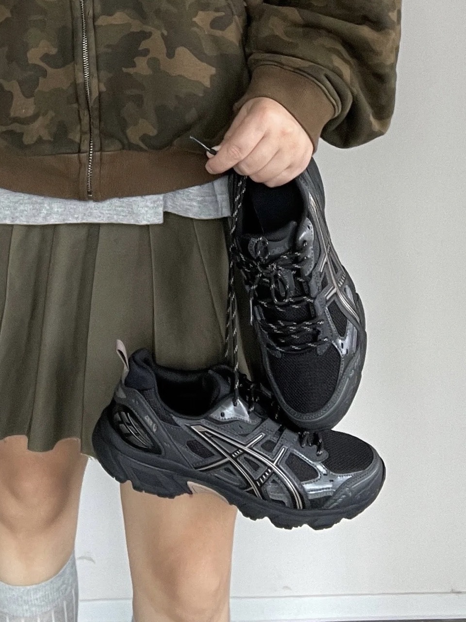 ASICS NUNOBIKI 黑棕 黑色 焦糖色 卡其 復古 男女鞋 1203A536-001 / 調貨