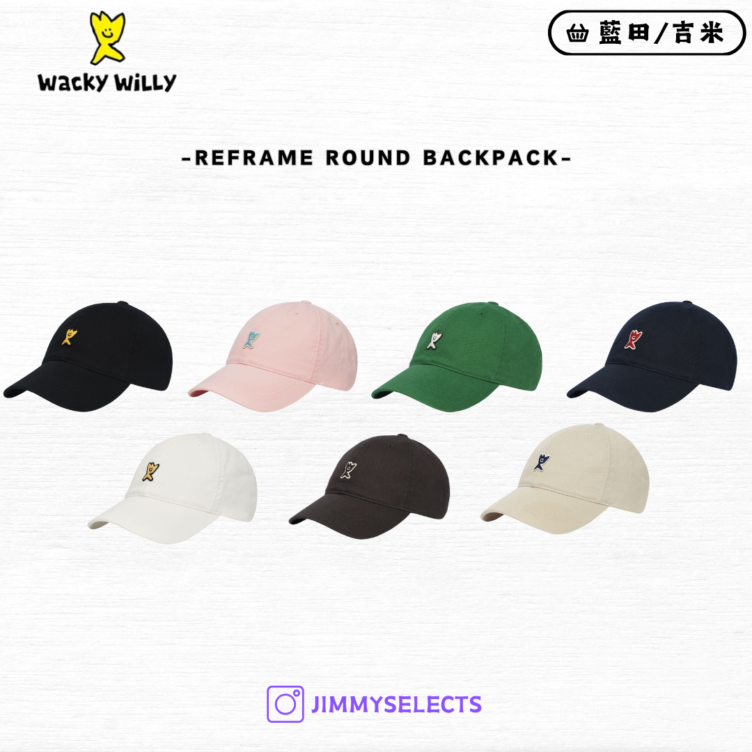 【代購】Wacky Willy 小飛人 Basic Ball Cap 基本款 鴨舌帽 棒球帽 帽子 WA2501CA01