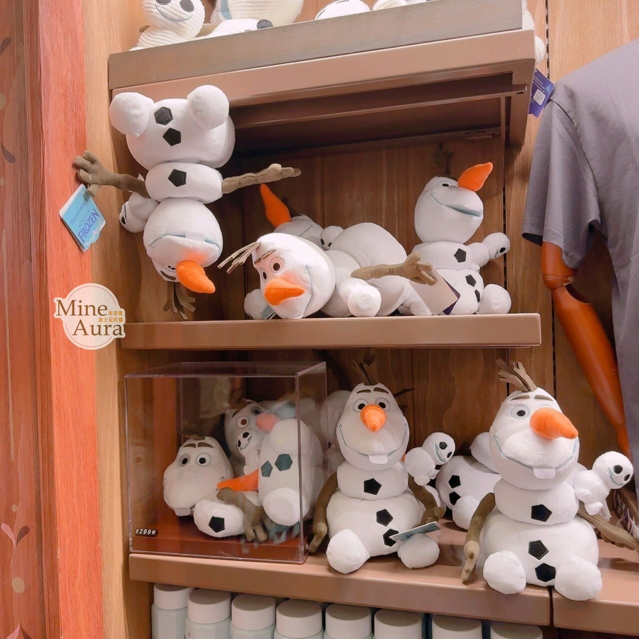 World of Frozen 限定 雪寶 Olaf 磁鐵設計 娃娃 玩偶 冰雪奇緣 Frozen -香港迪士尼樂園