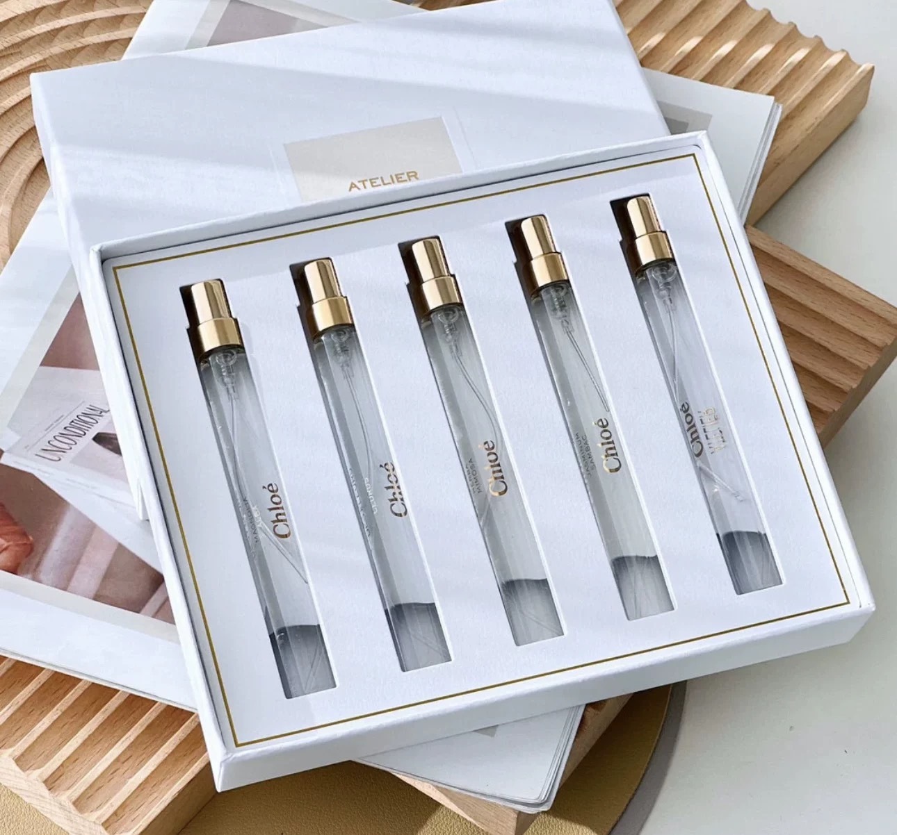 CHLOE 仙境花園系列 北國雪松 香水套裝禮盒 10ml 五支