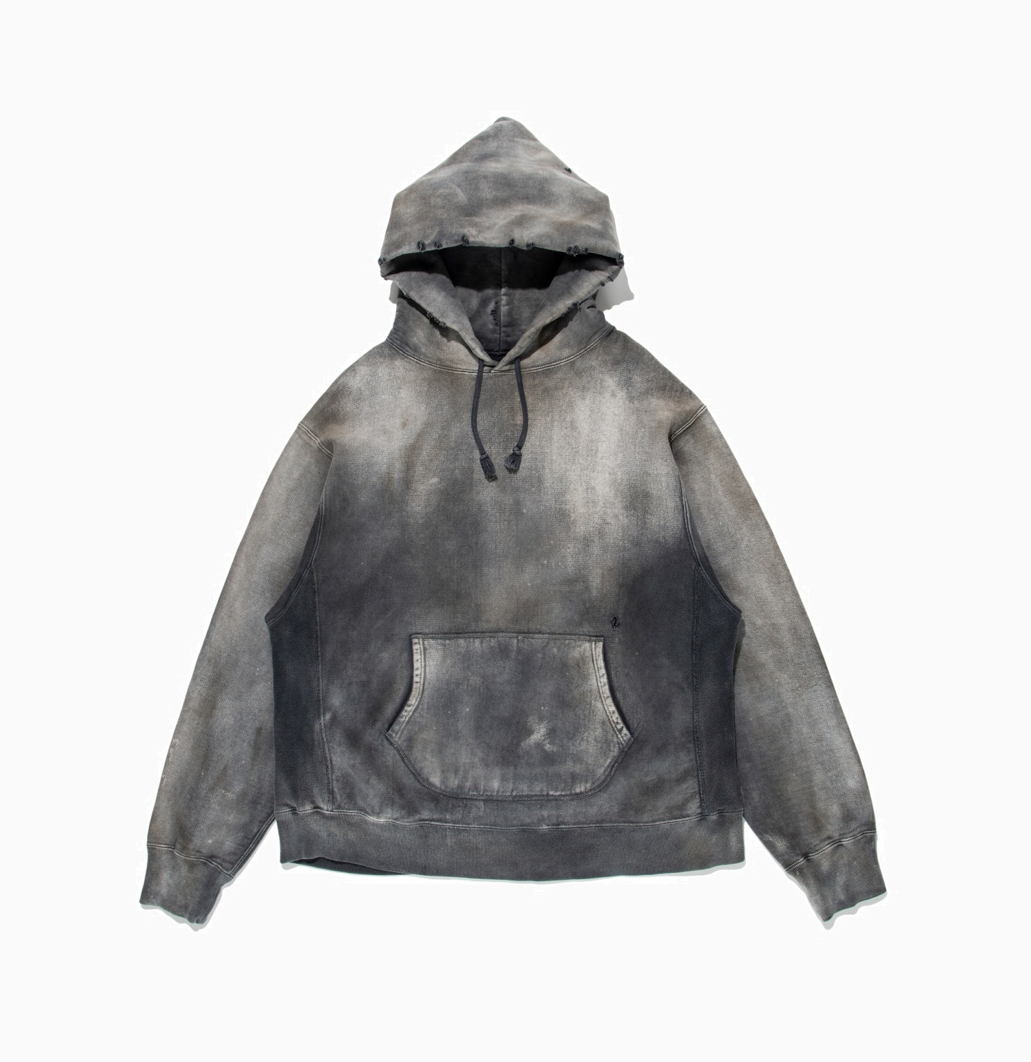 RE-STOCK: BOWWOW HARD AGING HOODIE - BLACK PRE ORDER ITEM (預訂中)