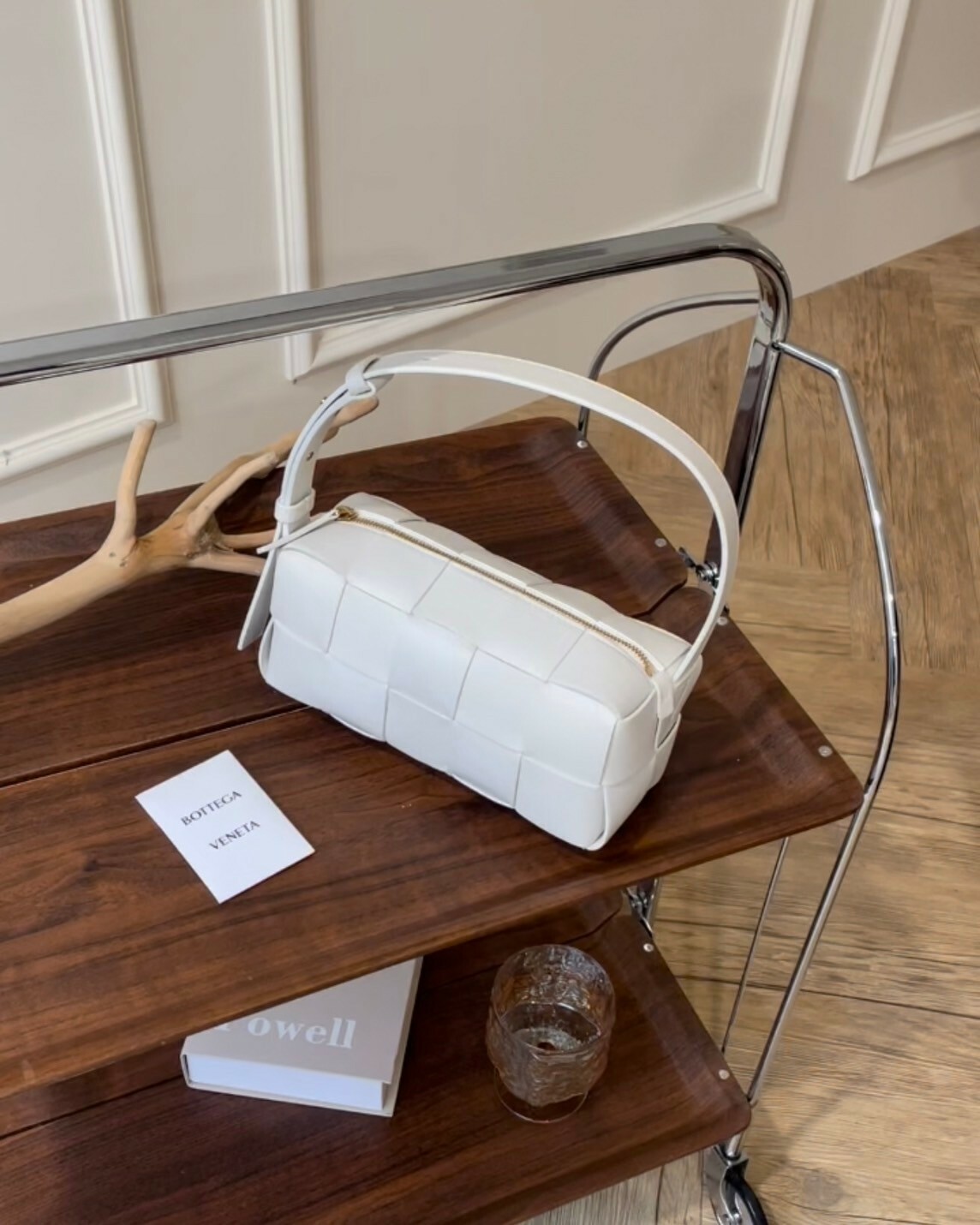 BV｜BRICK CASSETTE 小號腋下包 白色