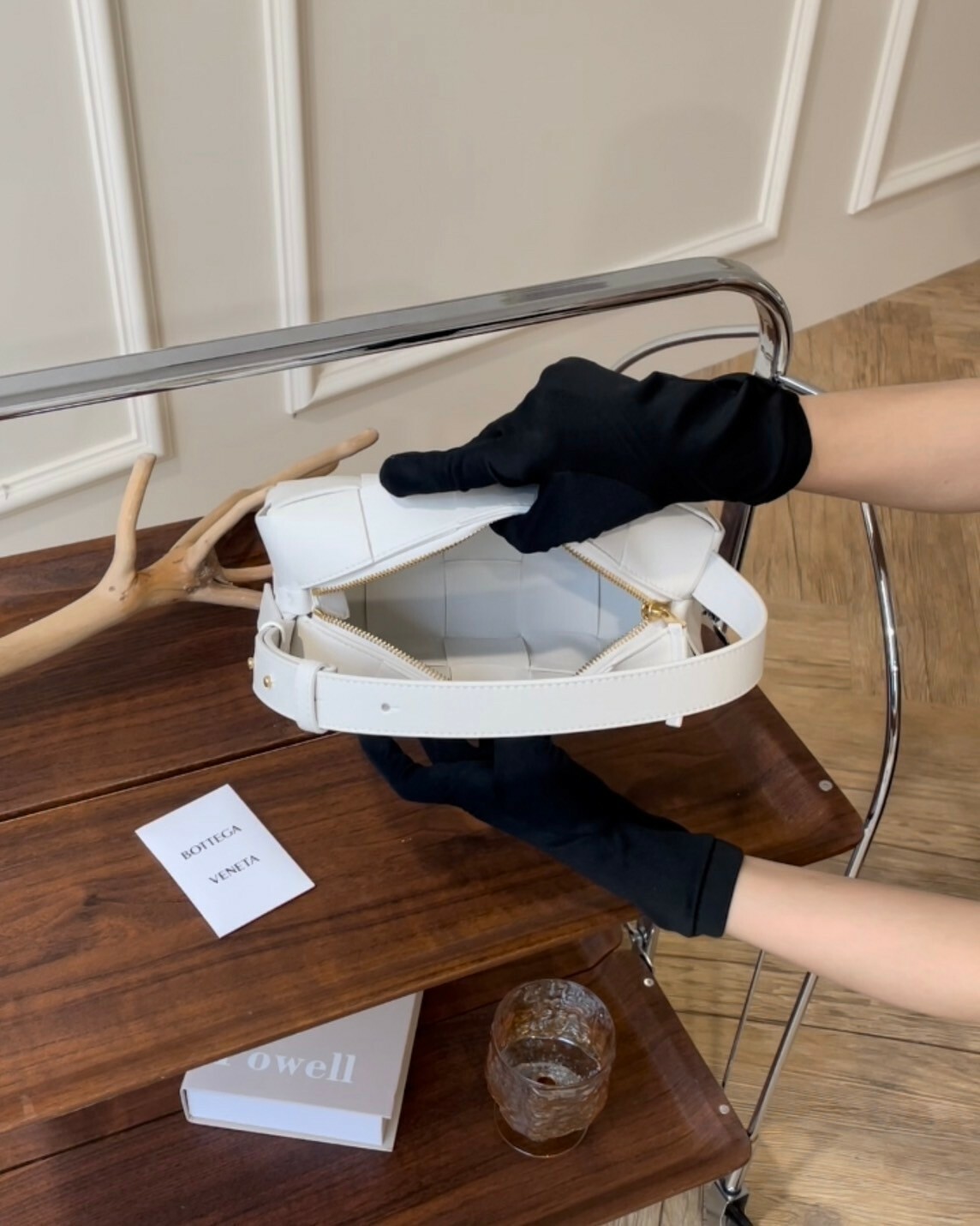 BV｜BRICK CASSETTE 小號腋下包 白色