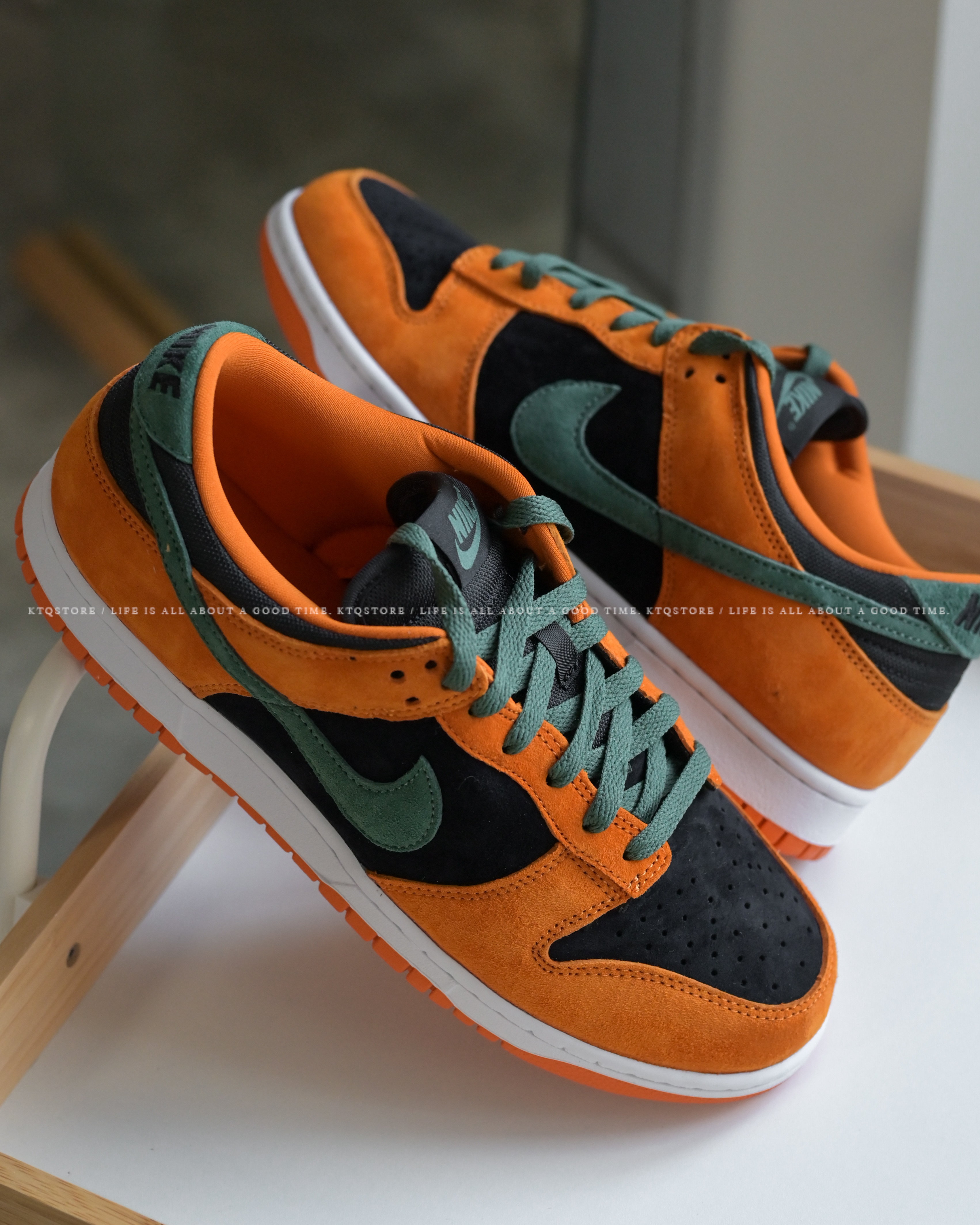 KTQ STORE ‧ Nike Dunk Low '' Ceramic '' 黑橘 DA1469-001