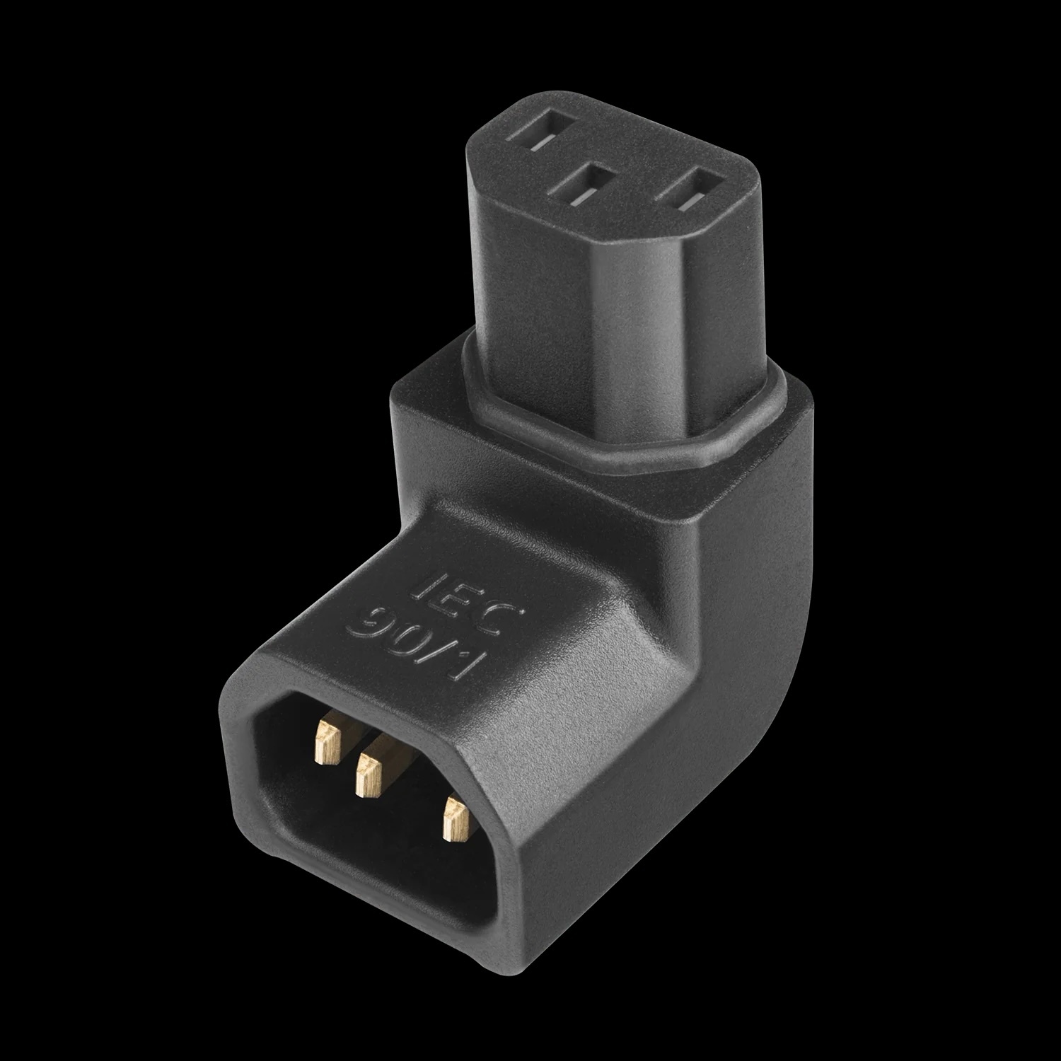 AudioQuest IEC90˚/1 90度電源轉接頭