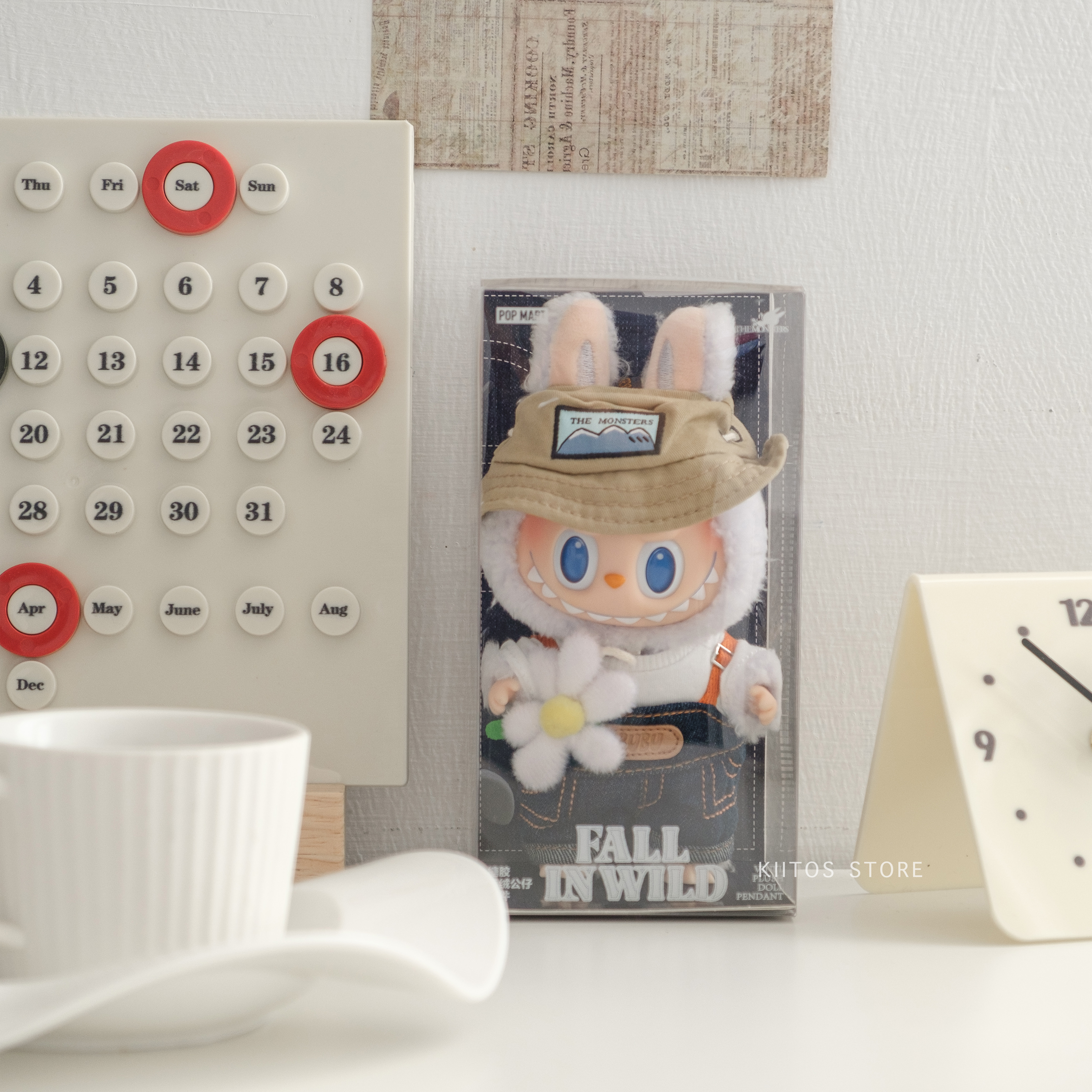 現貨 POP MART 泡泡瑪特 THE MONSTERS LABUBU 春天野在家 吊飾 掛飾 搪膠臉公仔