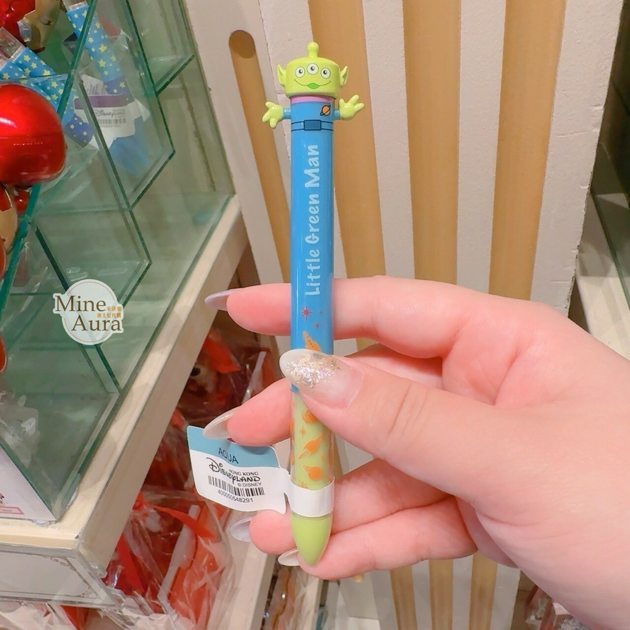 三眼怪 Alien 立體造型 圓珠筆 玩具總動員 Toy Story -香港迪士尼樂園