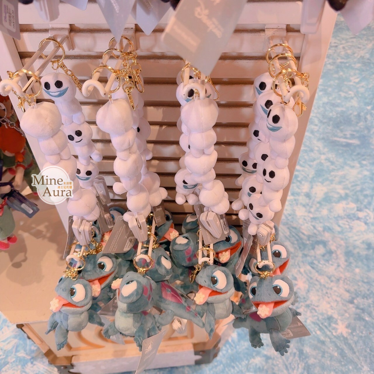 World of Frozen 限定 迷你小雪寶 Olaf 疊疊樂 絨毛 鑰匙圈 吊飾 冰雪奇緣 Frozen -香港迪士尼樂園