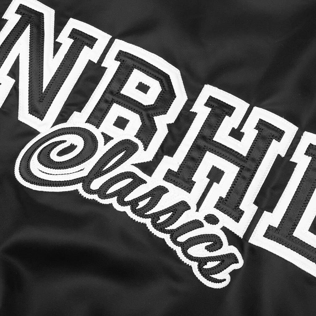 -(B6b)-NEIGHBORHOOD BASEBALL JACKET LOGO 棒球外套 夾克 黑色-241TSNNH-JKM04