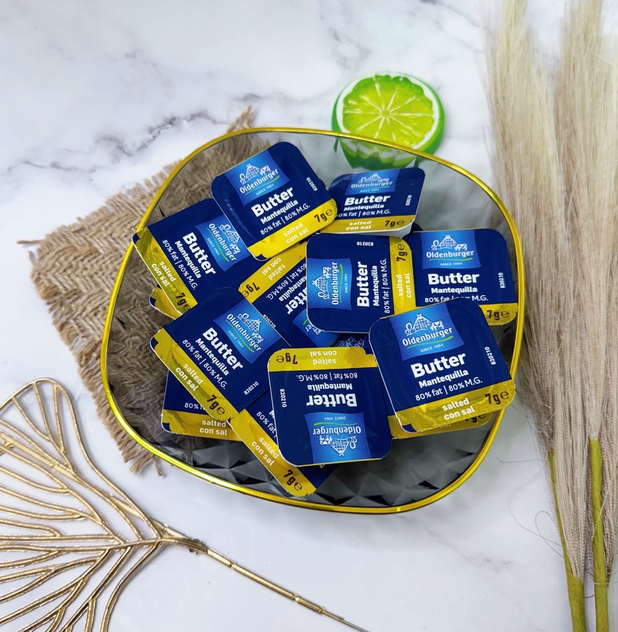 歐登堡奶油(加鹽)7g(一包五入)