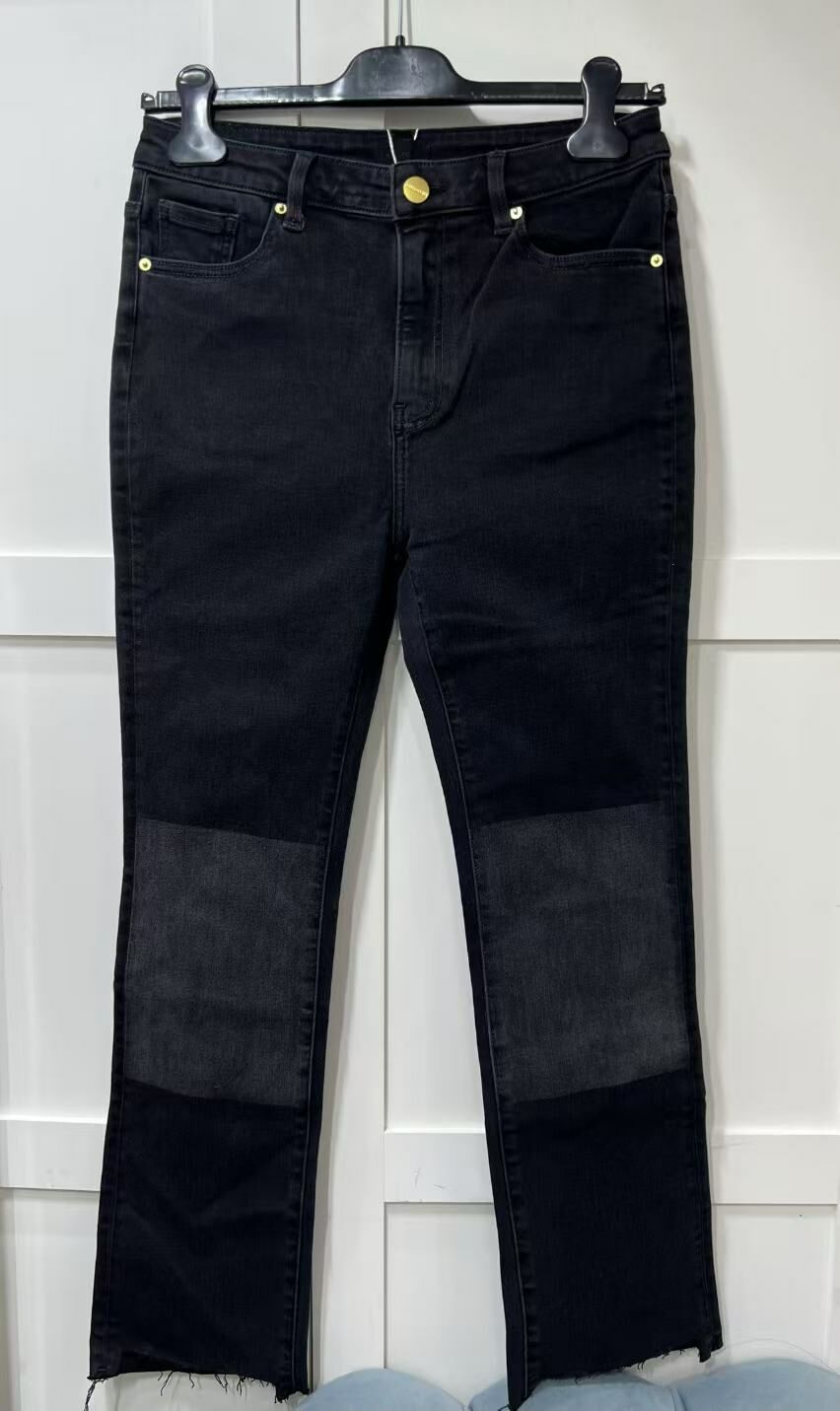 LIUREGALI 顯腿瘦牛仔長褲 -M