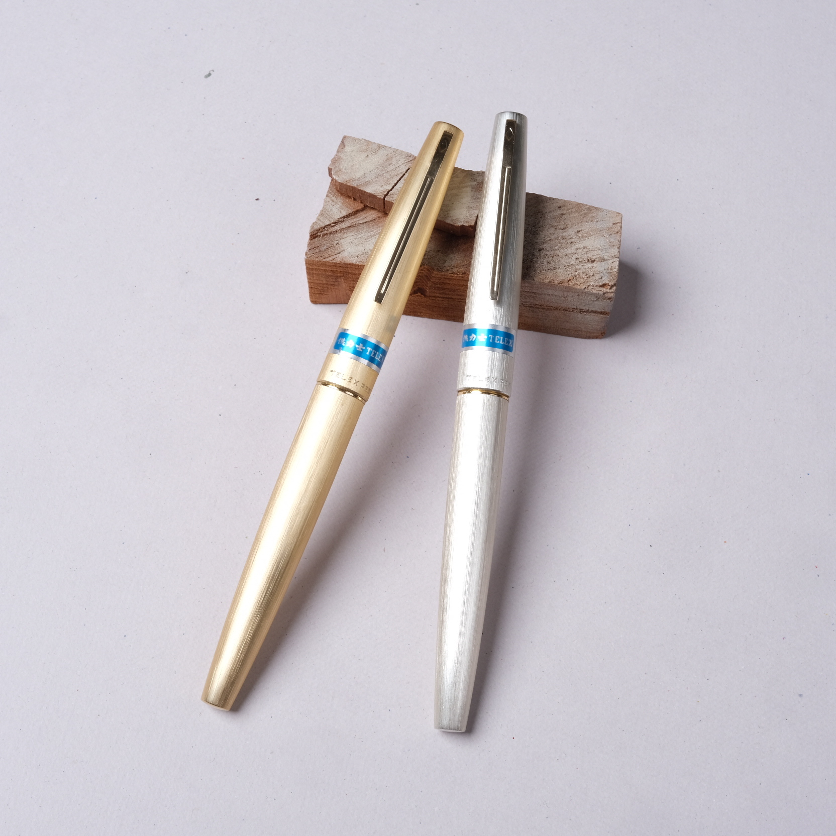 臺灣 TELEX 鐵力士 龍鳳鋼筆 50老鋼筆 細字