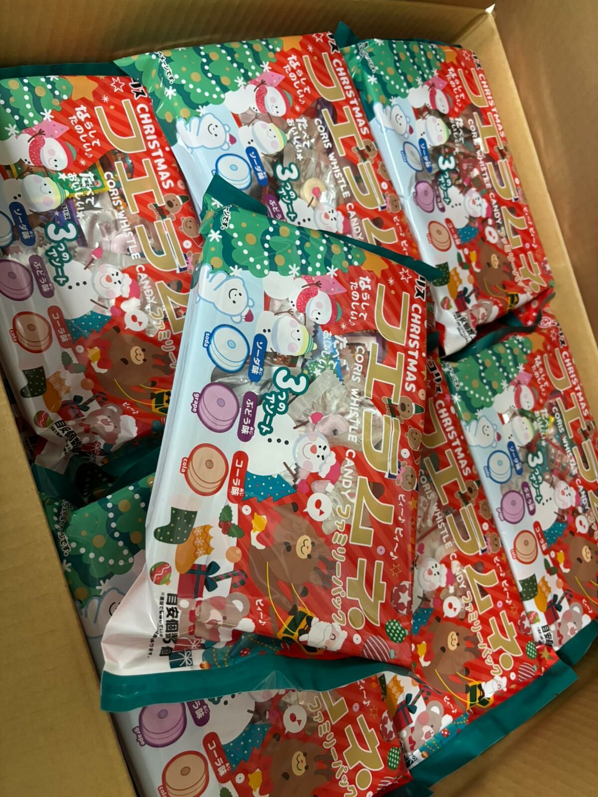 日本聖誕節限定版吹笛糖