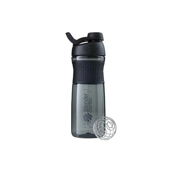 Blender Bottle® SportMixer | 28oz 旋蓋搖搖杯 象牙黑