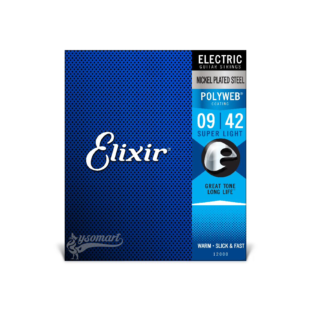 Elixir 電吉他弦 009-042 Polyweb 12000