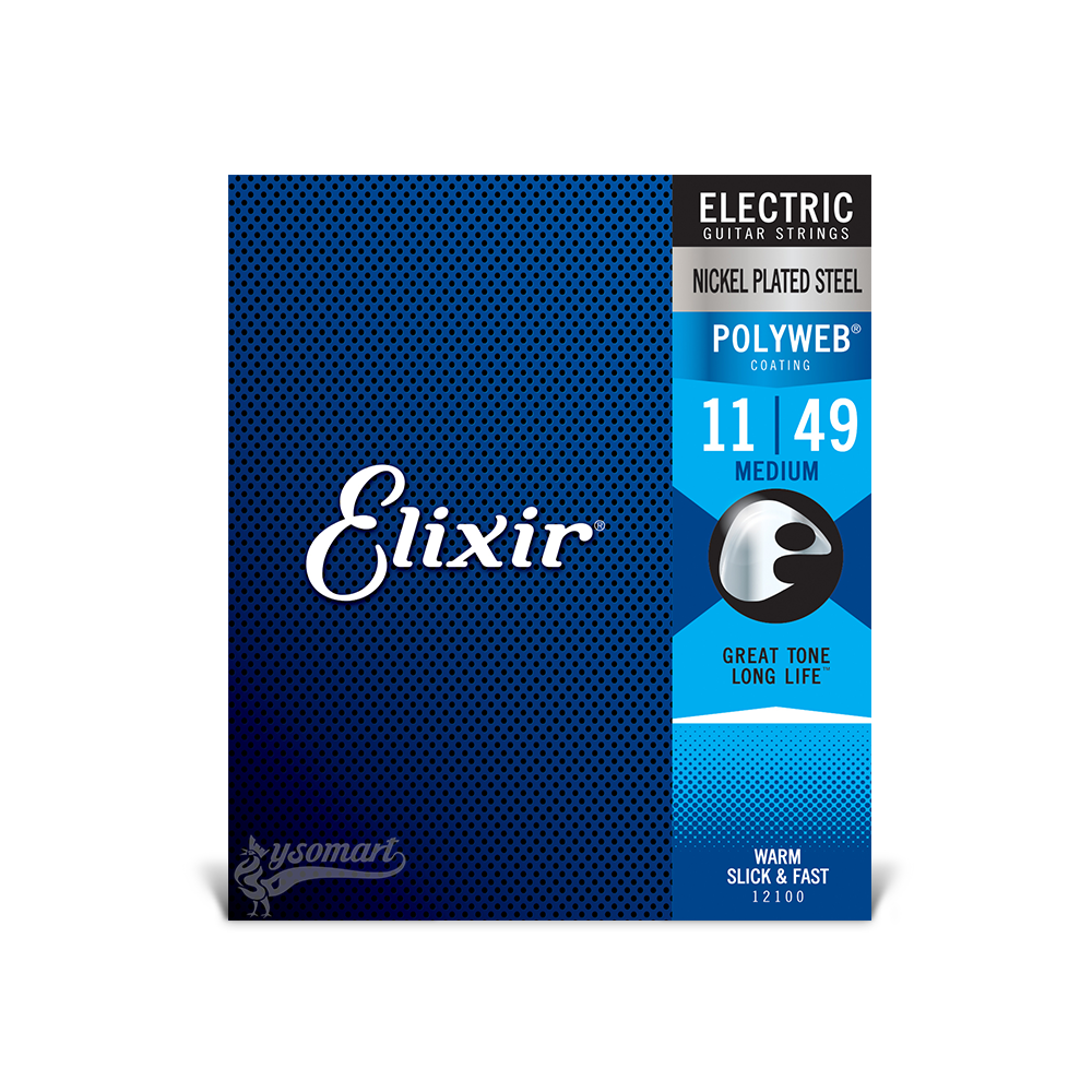 Elixir 電吉他弦 011-049 Polyweb 12100