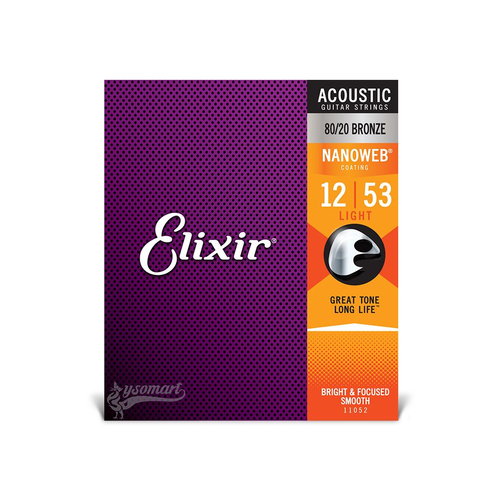 Elixir 民謠吉他弦 012-053 Nanoweb 11052