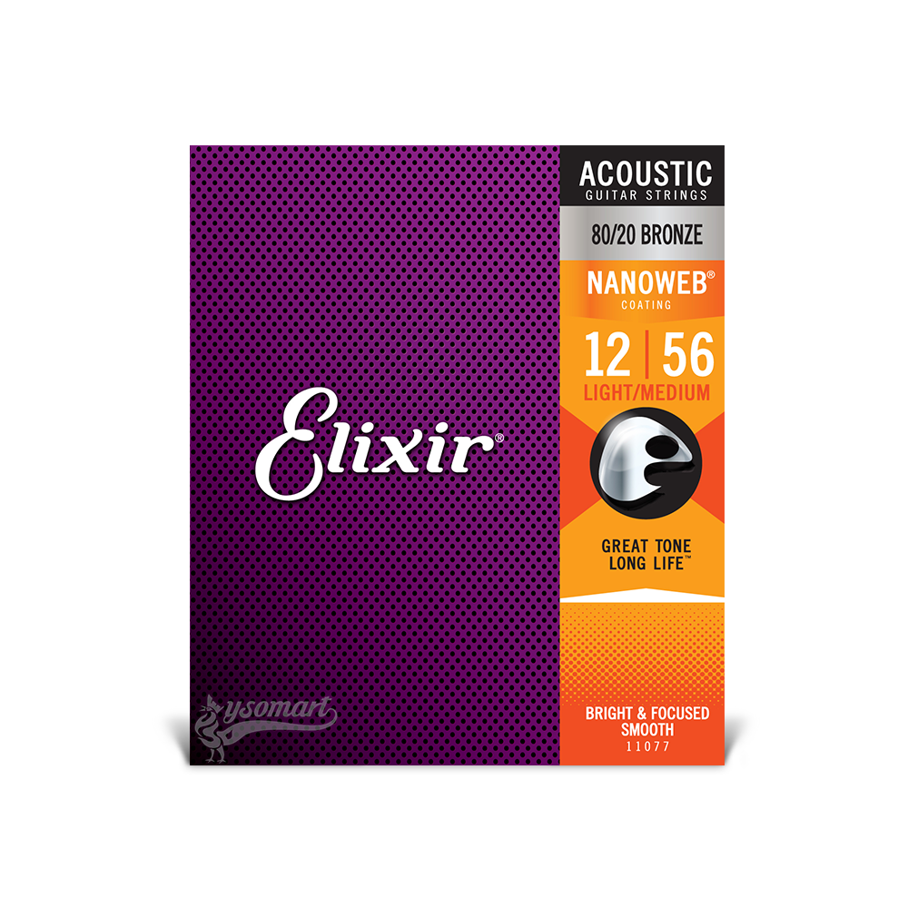 Elixir 民謠吉他弦 012-056 Nanoweb 11077