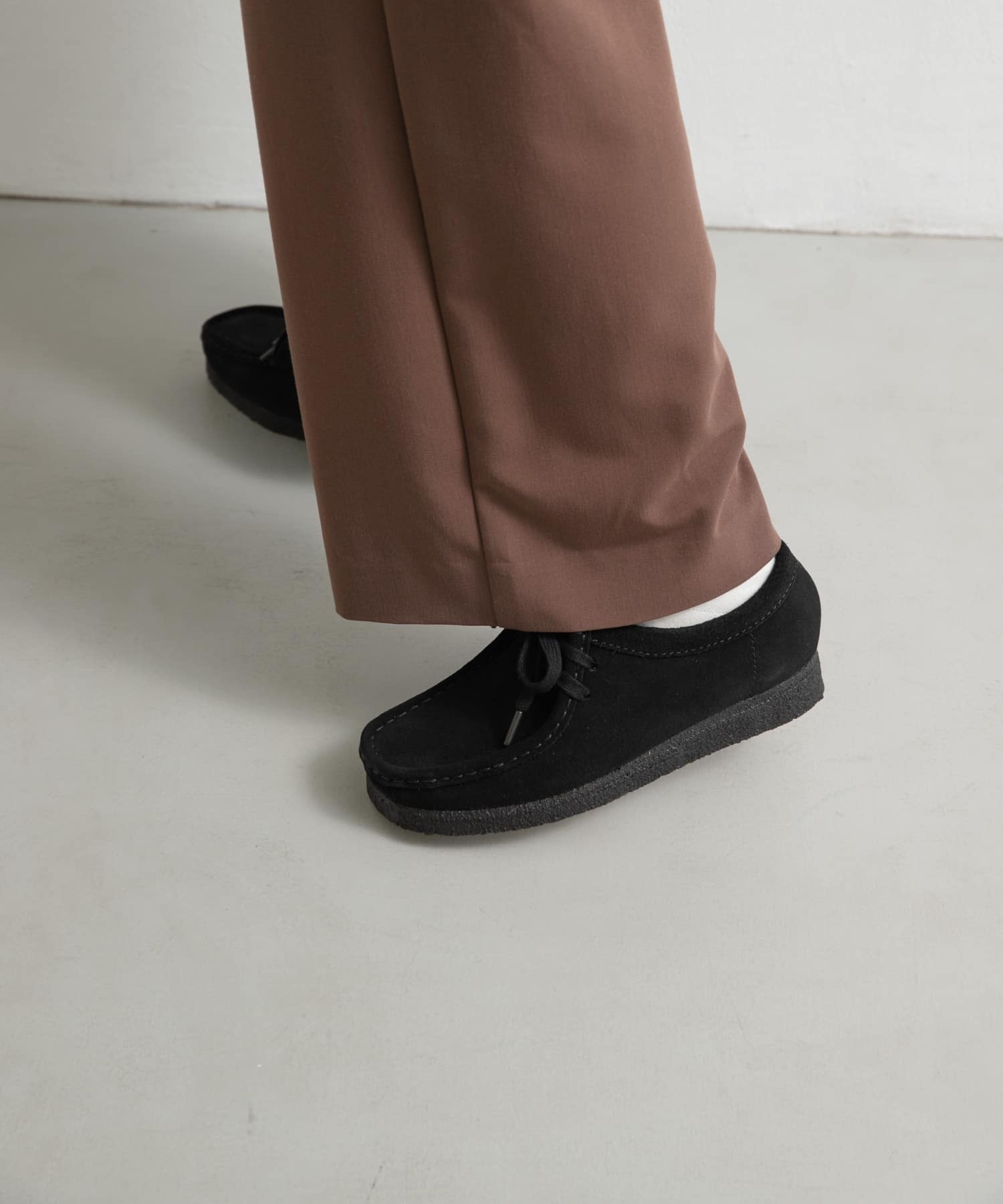 折扣現貨┃女鞋 Clarks Wallabee 袋鼠鞋 黑色 BLACK Suede