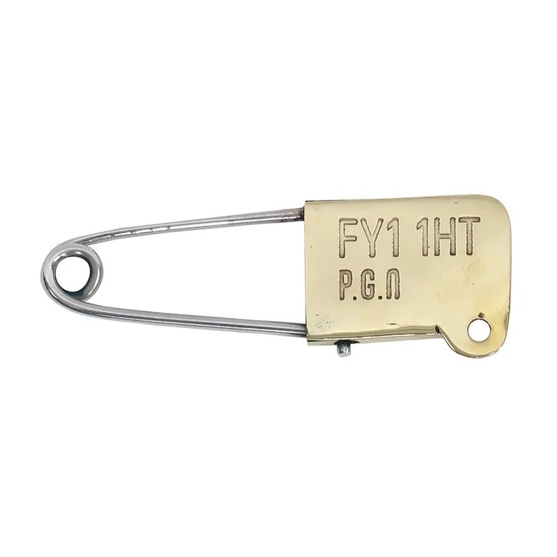 POST-G 黃銅胸針造型鑰匙圈