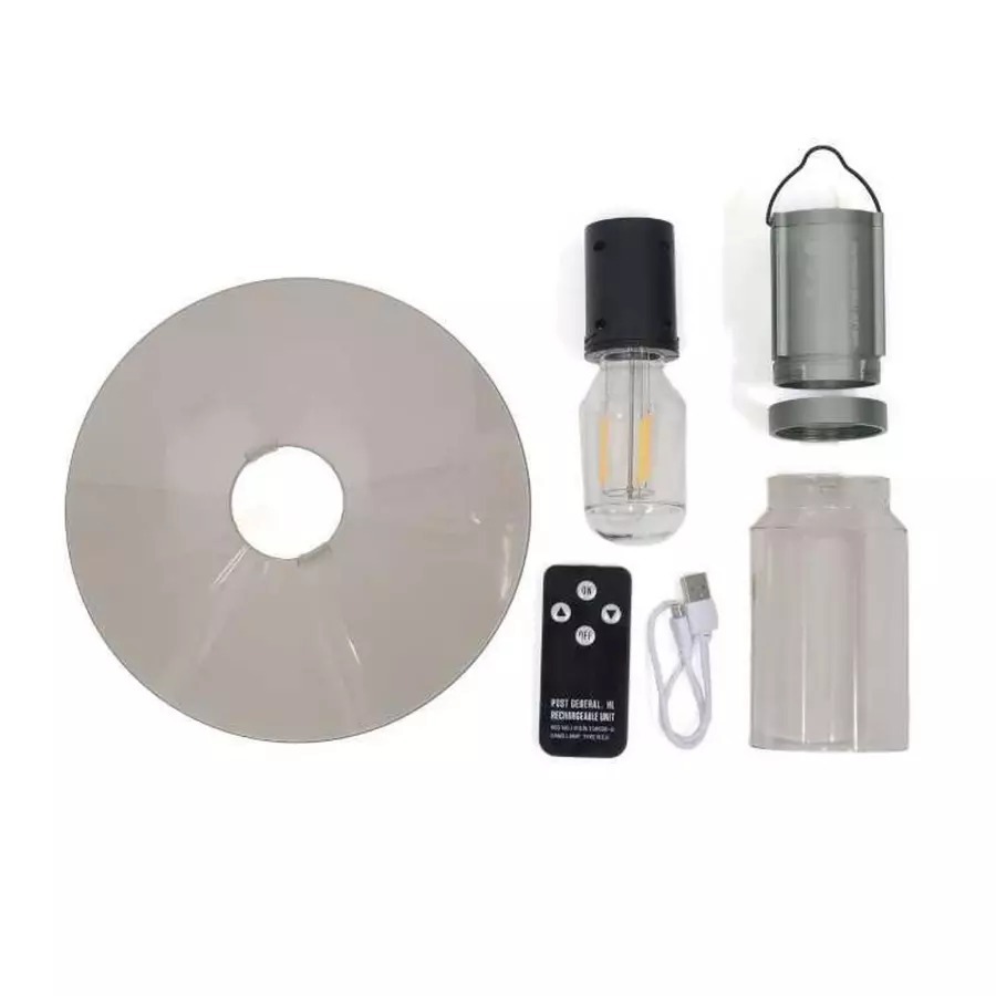 POST-G 工業風可遙控雙罩LED掛燈