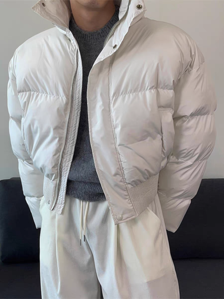 Mook 高領短版羽絨外套