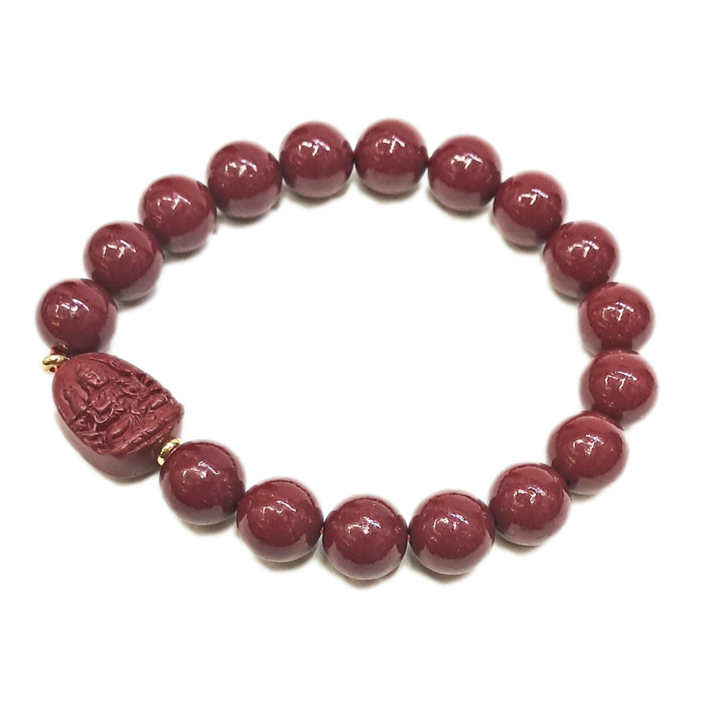 千手觀音{紫金砂 硃砂}手珠10mm【十方】153926