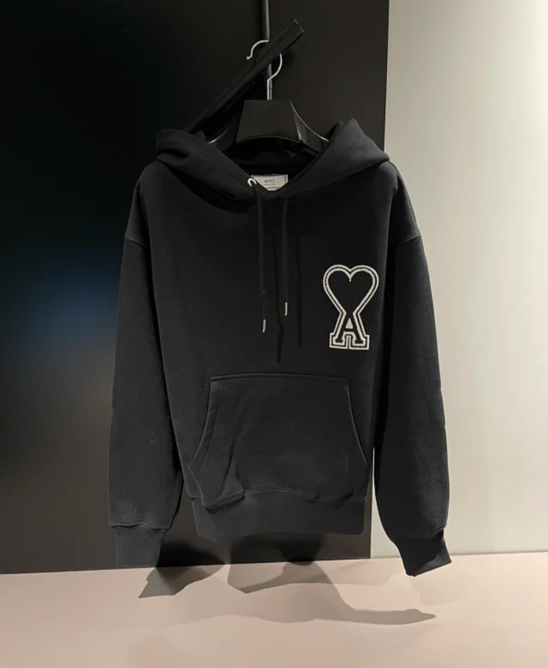 Ami 編織大愛心 有帽衞衣