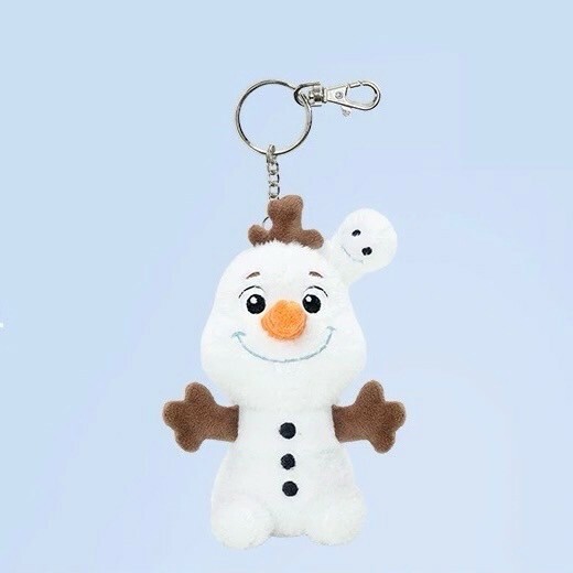 雪寶系列 雪寶 Olaf 絨毛 吊飾 鑰匙圈 冰雪奇緣 Frozen -上海迪士尼樂園