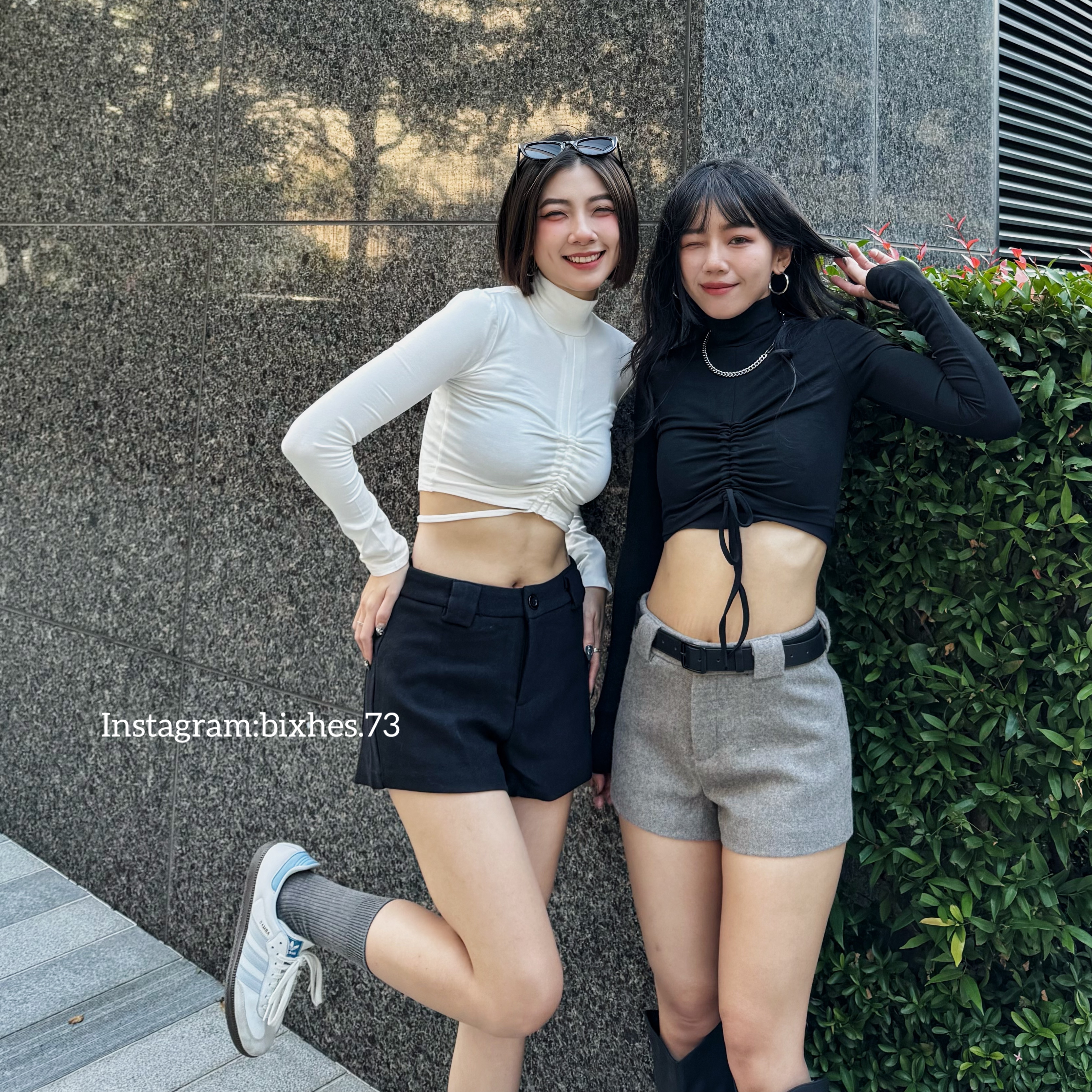 毛呢絨絨短褲(E00002)