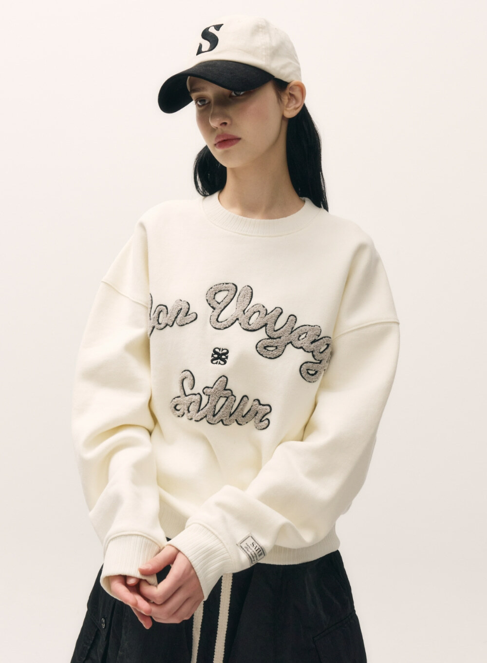 SATUR BOV VOYAGE BOUCLE SWEATSHIRT