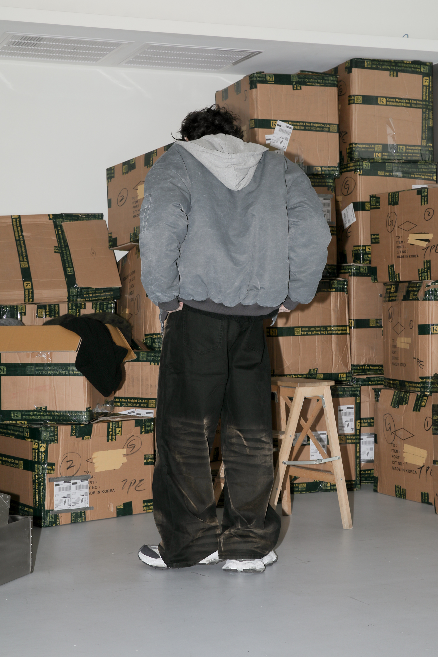 Deformation Suede Denim #牛仔褲