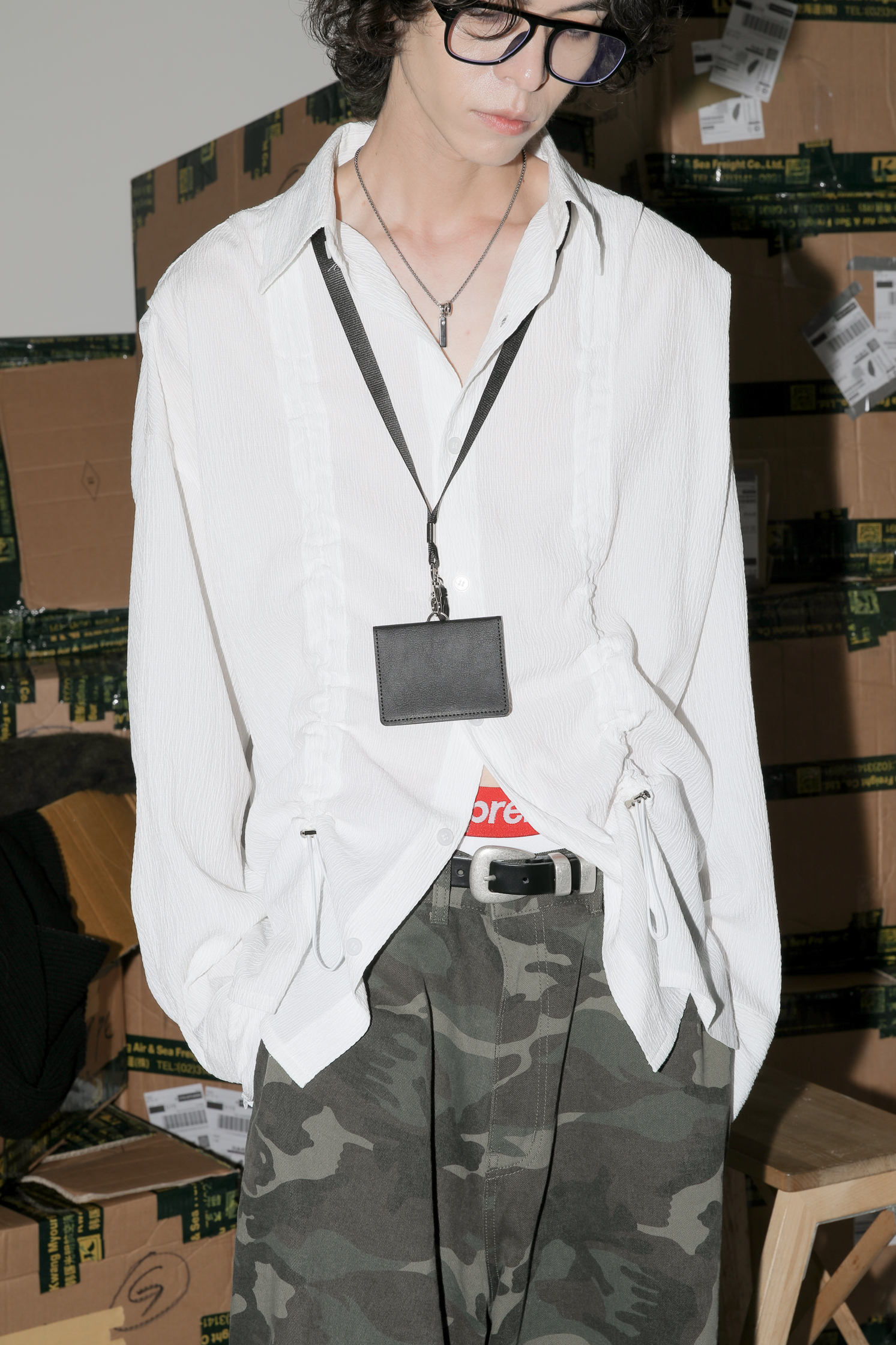 String Overfit Shirt #襯衫