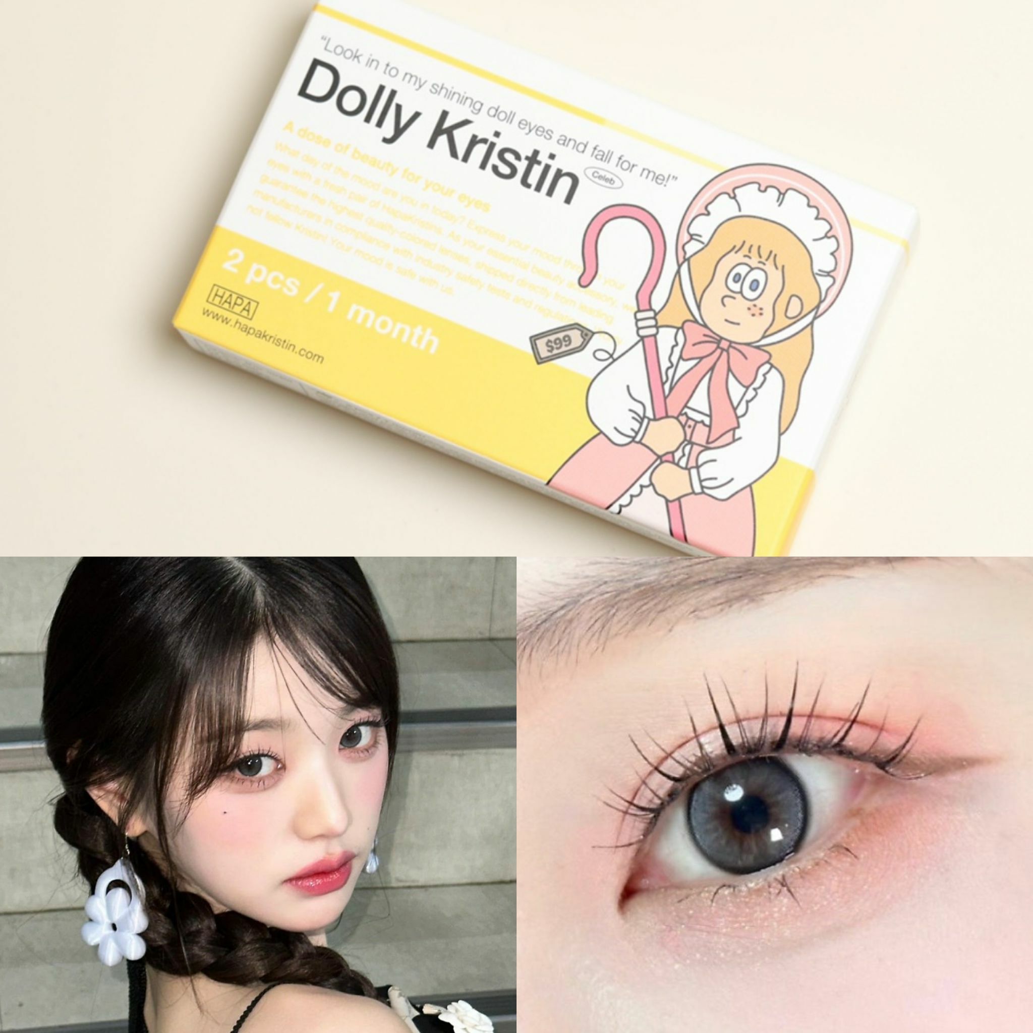 [ Hapa Kristin ] Dolly Kristin 1 month /2p