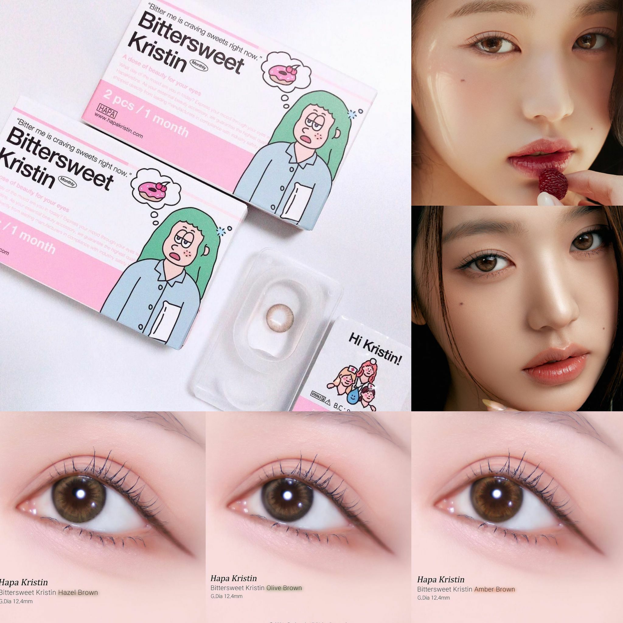 [ Hapa Kristin ] Bittersweet Kristin 1 month /2p