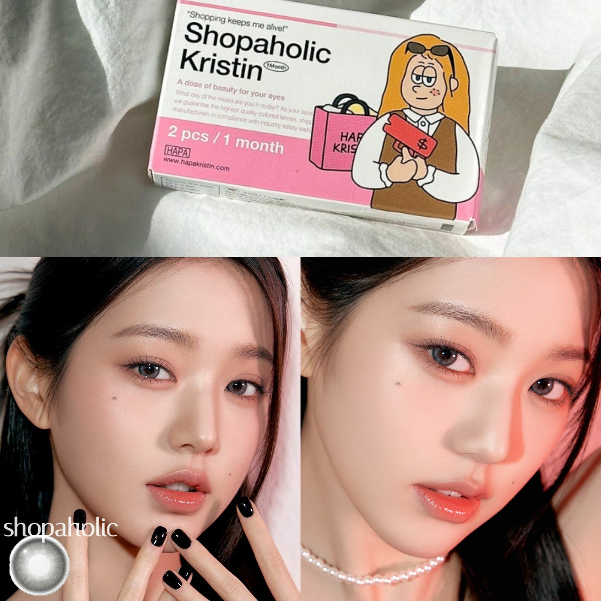 [ Hapa Kristin ] Shopaholic Kristin 1 month /2p