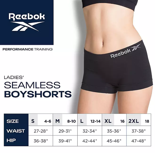 【預購】Reebok  Seamless G120436 女裝內褲5-Pack