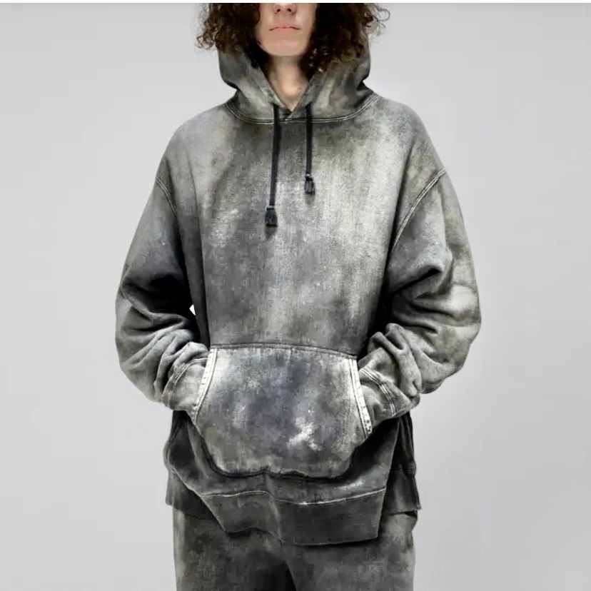 RE-STOCK: BOWWOW HARD AGING HOODIE - BLACK PRE ORDER ITEM (預訂中)