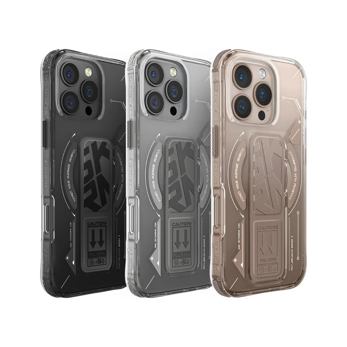 Skinarma Helio 磁吸支架防摔手機殼 附掛繩環 for iPhone 16