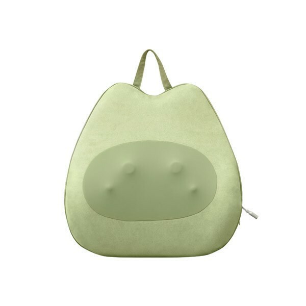 【3ZeBra三隻斑馬】酪梨枕｜溫感按摩腰靠枕（三合一按摩枕）