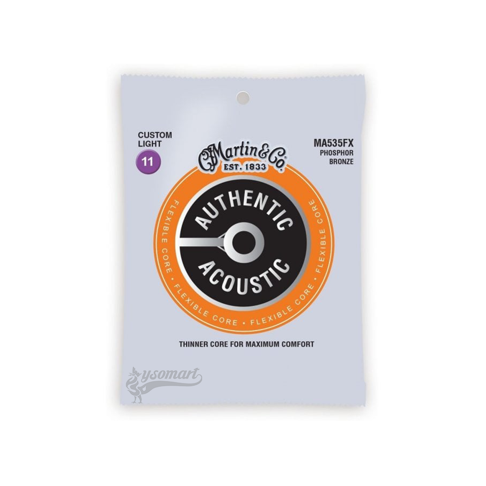 Martin Flexible Core MA535FX 磷青銅民謠吉他套弦 (011-052)