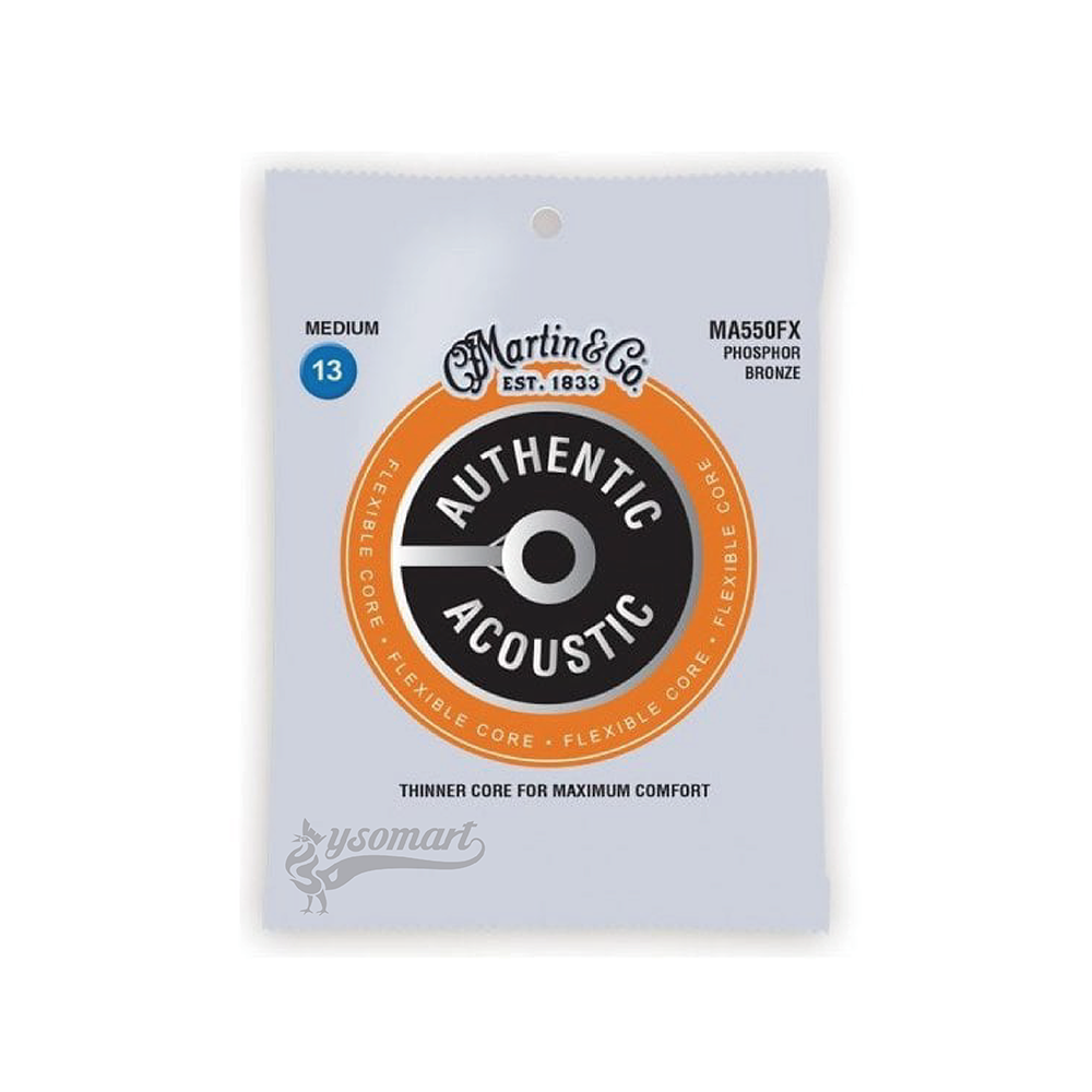 Martin Flexible Core MA550FX 磷青銅民謠吉他套弦 (013-056)
