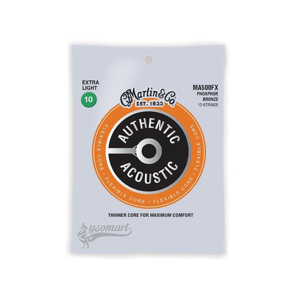 Martin Flexible Core MA500FX 磷青銅民謠吉他套弦 (010-054)