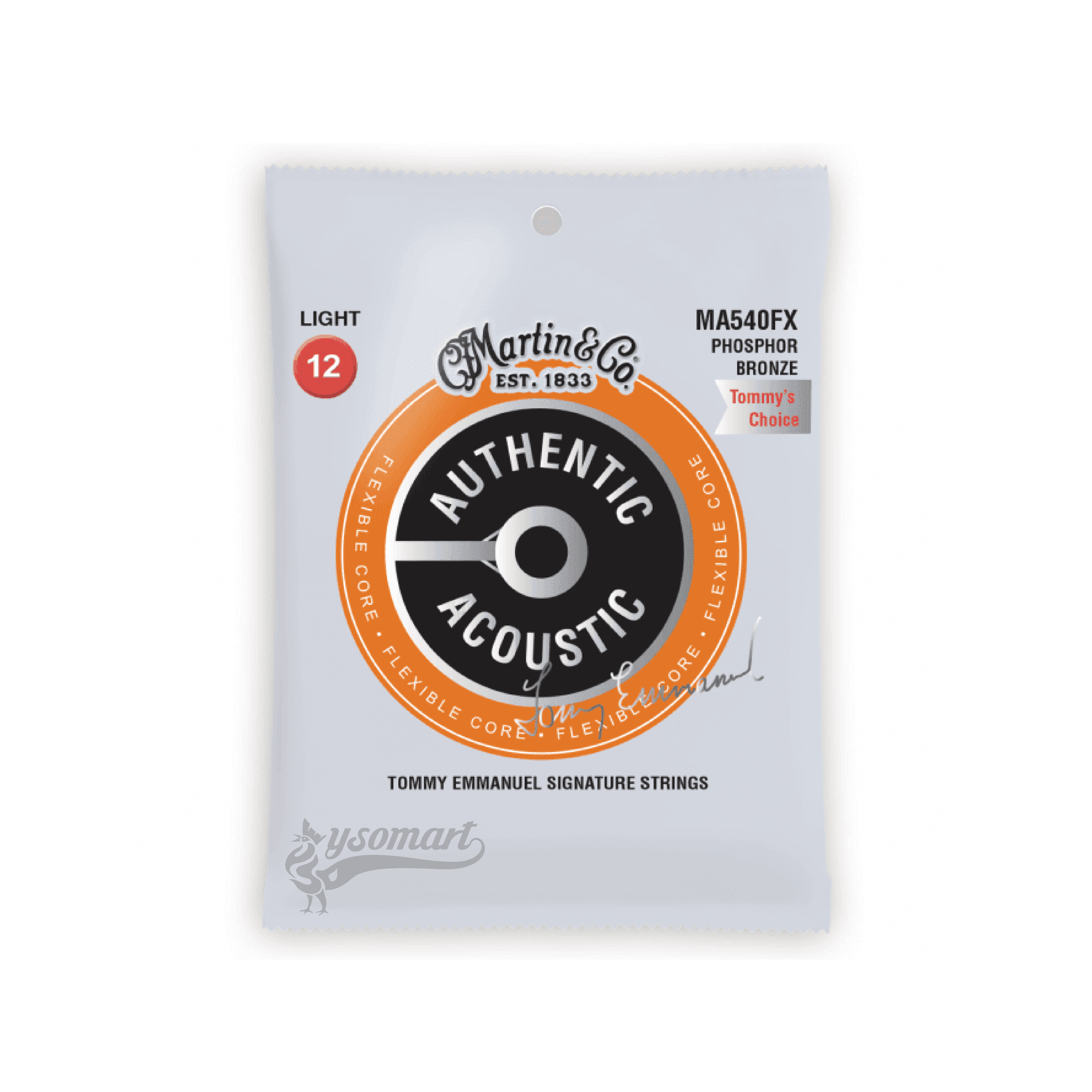 Martin Flexible Core MA540FX 磷青銅民謠吉他套弦 (012-054)