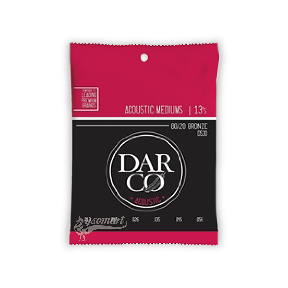 Martin DARCO® D530 黃銅民謠吉他套弦 (013-056)