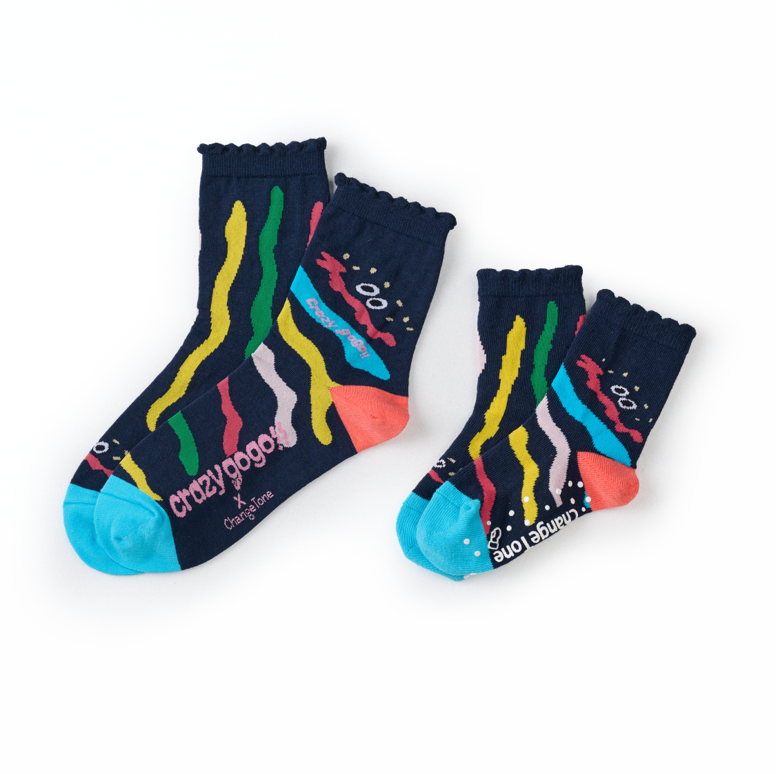 夢幻波道〈黑/兒童襪〉