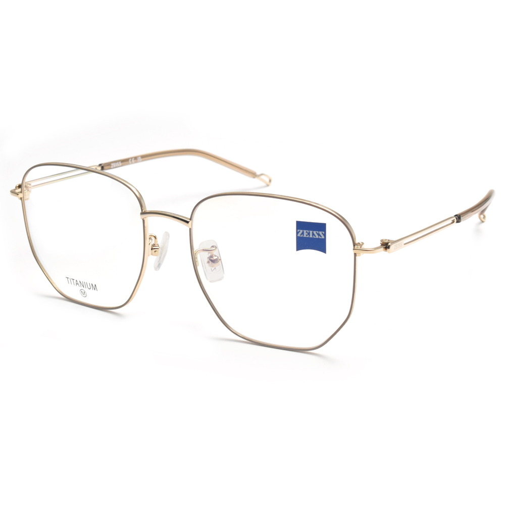 【ZEISS】ZS23129LB 260 鈦金屬 多邊框光學眼鏡 ♥